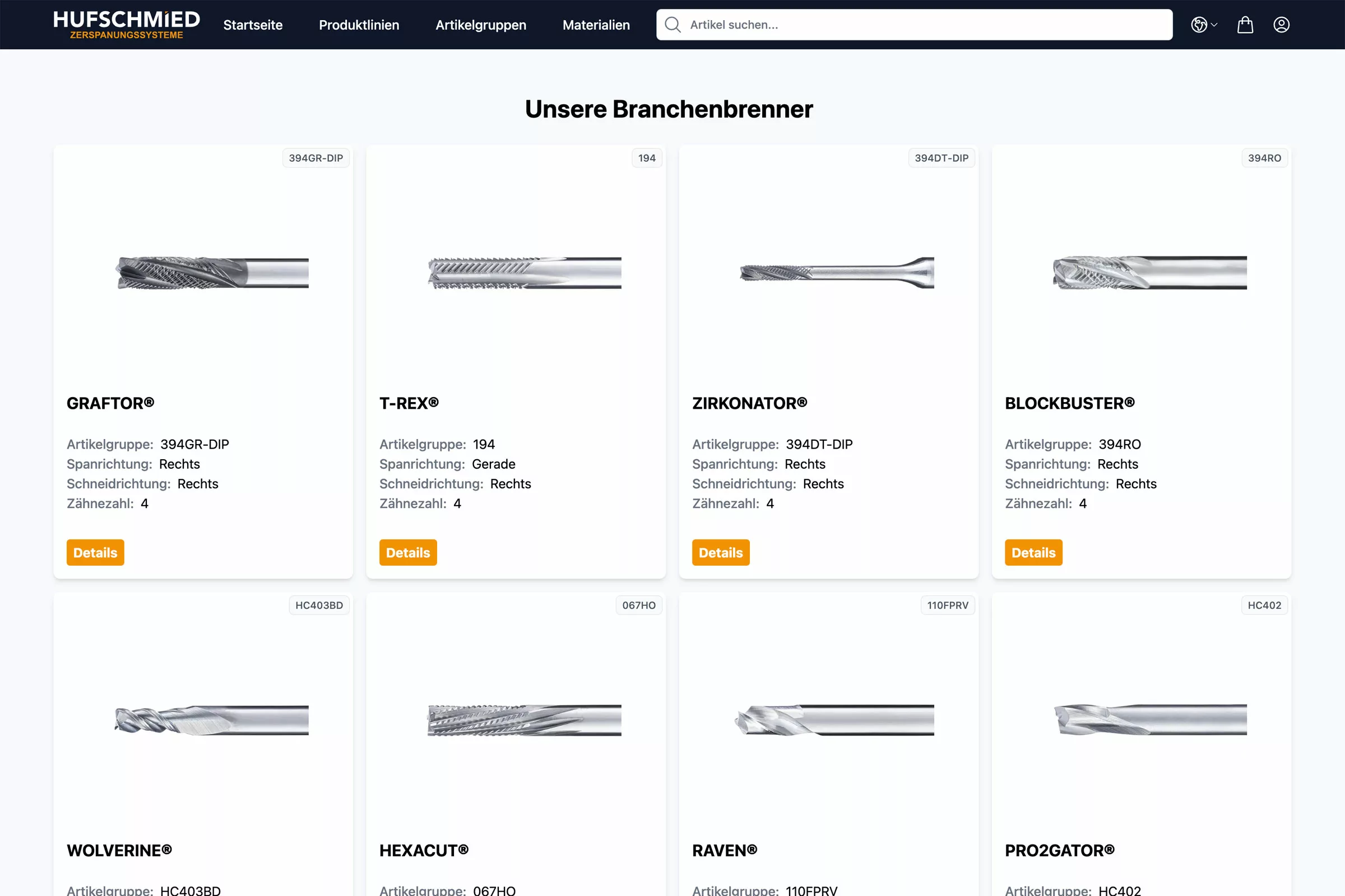 Webshop-Neuentwicklung mit Performance-Optimierung und Modularität durch Next.js