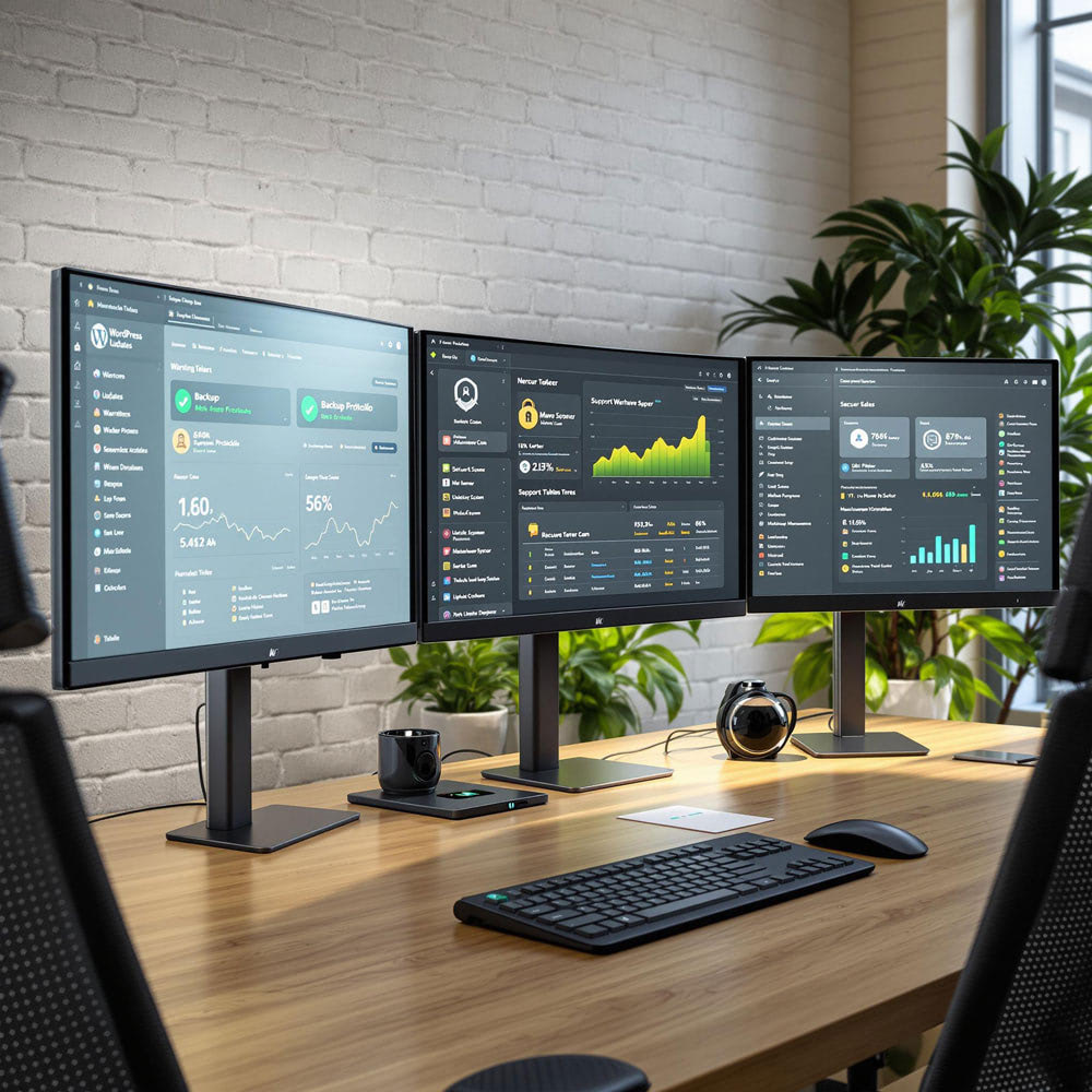 WordPress Support Monitoring Dashboard